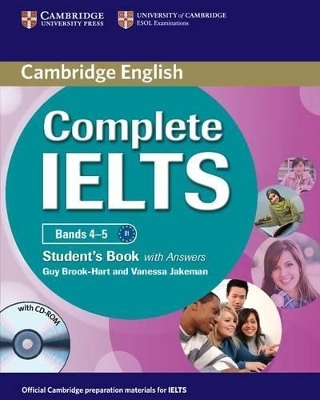 Complete IELTS Bands 4–5 Student's Book with Answers with CD-ROM - Guy Brook-Hart, Vanessa Jakeman