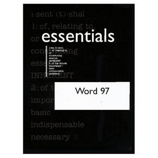 Word 97 Essentials