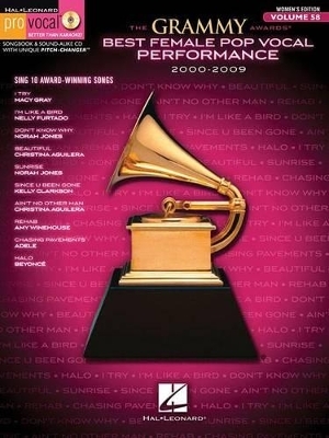 The Grammy Awards Best Female Pop Vocal 2000-2009
