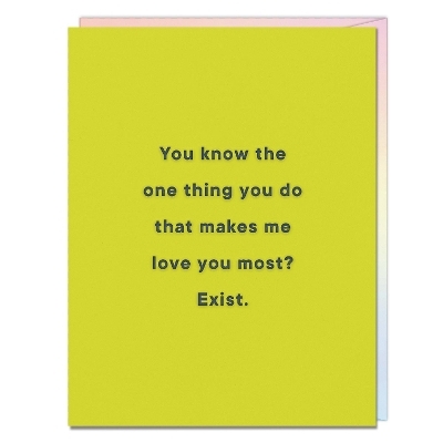 6-Pack Em & Friends Exist Greeting Cards - 