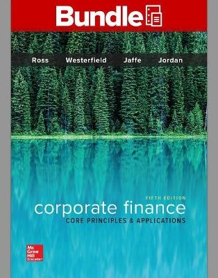 Gen Combo Corporate LL Finance: Core Princples & Applications; Connect Access Card