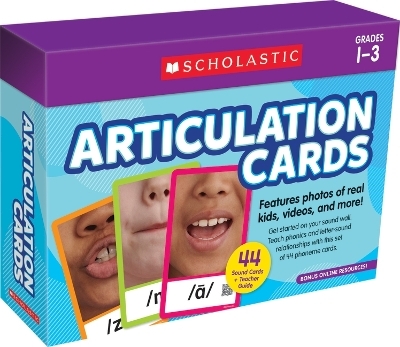 Articulation Cards -  Scholastic Teaching Resources