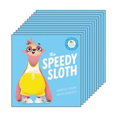 Speedy the Sloth 12-Copy Stock Pack - Rebecca Young