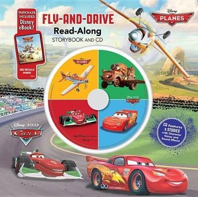 Cars / Planes Fly-And-Drive Read-Along Storybook and CD -  Disney Books