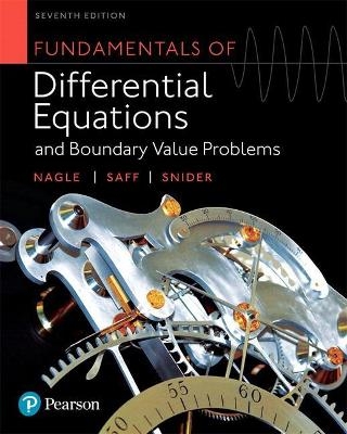 Fundamentals of Differential Equations and Boundary Value Problems Plus Mylab Math with Pearson Etext -- 24-Month Access Card Package