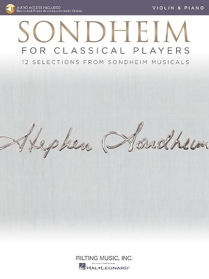 Sondheim for Classical Players