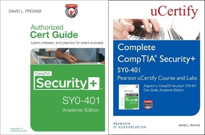Comptia Security+ Sy0-401 Pearson Ucertify Course and Labs and Textbook Bundle - David L Prowse,  Ucertify