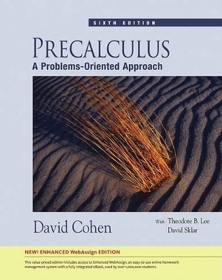 Precalculus - David Cohen, Lee B Theodore, David Sklar