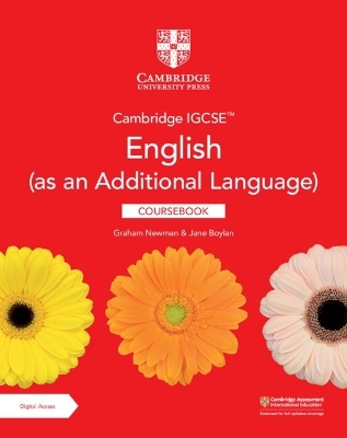 Cambridge IGCSE&trade; English (as an Additional Language) Coursebook with Digital Access (2 Years) - Graham Newman, Jane Boylan