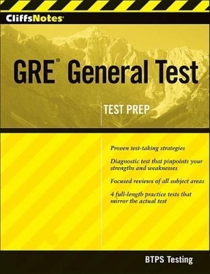 Cliffsnotes GRE General Test