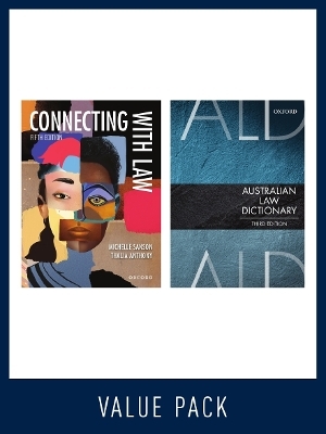 Connecting with Law 5e and Australian Law Dictionary 3e Value Pack -  SANSON,  Anothony,  MANN