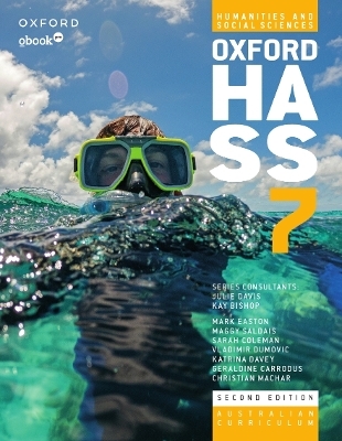 Oxford Humanities and Social Sciences 7 Student Book+obook pro -  Easton,  Saldais,  Coleman,  Dumovic,  Davey