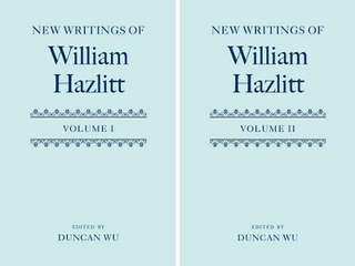 New Writings of William Hazlitt