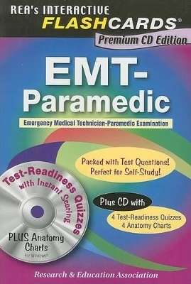 Emt-Paramedic Premium Edition Flashcard Book W/CD