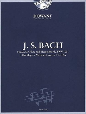 Sonata For Flute And Harpsichord In E Flat - 