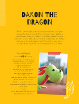 Daron the Dragon Soft Toy Pattern - Mariska Vos Bolman