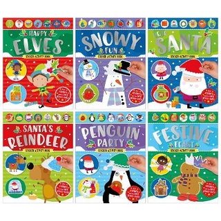 Assortment Festive Collection Sticker Activity Books