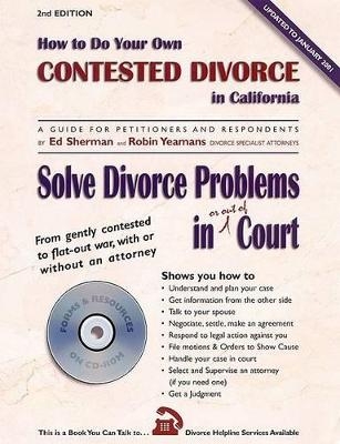 How to Do Your Own Contested Divorce in California