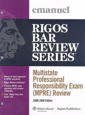 Multistate Professional Responsibility Exam (MPRE) Review - James J Rigos