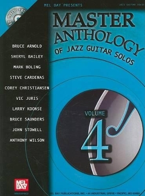 Master Anthology of Jazz Guitar Solos, Volume 4 - 