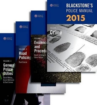 Blackstone's Police Manuals 2015