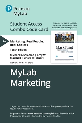 Mylab Marketing with Pearson Etext -- Combo Access Card -- For Marketing