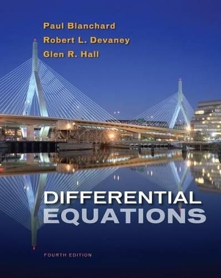 Differential Equations (with DE Tools Printed Access Card) - Paul Blanchard, Robert Devaney, Glen Hall