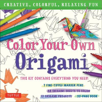 Color Your Own Origami Kit - 