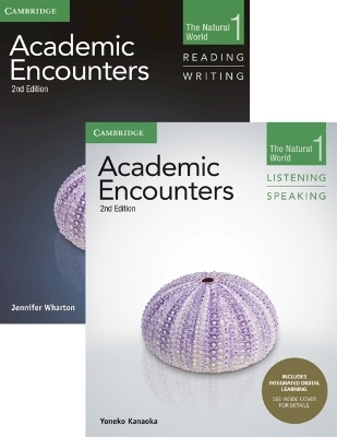 Academic Encounters Level 1 2-Book Set (RandW Student's Book with Digital Pack, LandS Student's Book with IDL C1) - Jennifer Wharton, Yoneko Kanaoka
