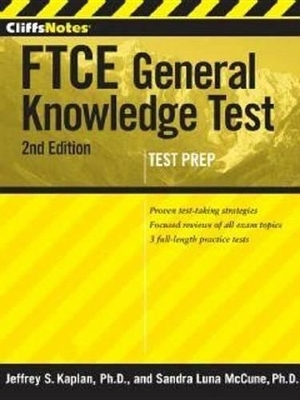Cliffsnotes Ftce General Knowledge Test , 2nd Edition