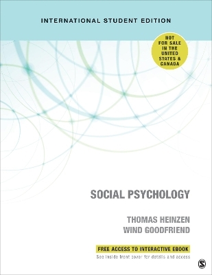 Social Psychology - International Student Edition
