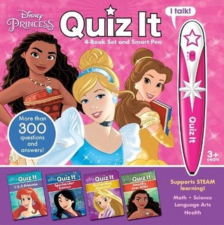 Disney Princess: Quiz It 4-Book Set and Smart Pen