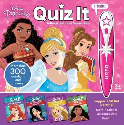 Disney Princess: Quiz It 4-Book Set and Smart Pen -  Pi Kids