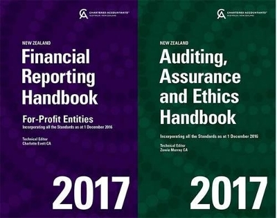 Financial Reporting Handbook: For-Profit Entities 2017 New Zealand with Wiley E-Text + Auditing, Assurance and Ethics Handbook 2017 New Zealand with Wiley E-Text -  CAANZ (Chartered Accountants Australia &  New Zealand)