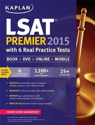 Kaplan LSAT Premier 2015 with 6 Real Practice Tests -  Kaplan