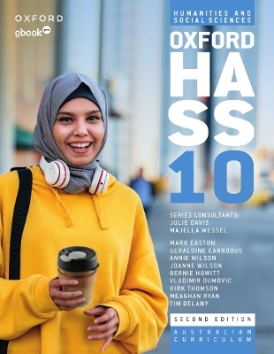 Oxford Humanities and Social Sciences 10 Student Book+obook pro -  Easton,  Carrodus,  Wilson,  Howitt