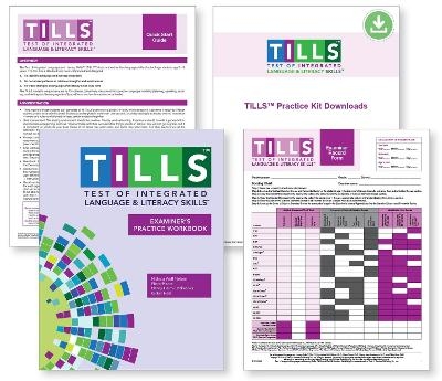 Test of Integrated Language and Literacy TILLS Practice Kit - Nickola Nelson, Elena Plante, Nancy Helm-Estabrooks, Gillian Hotz