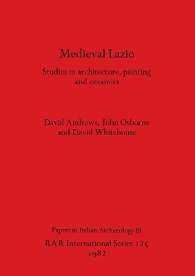 Mediaeval Lazio