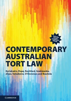 Contemporary Australian Tort Law