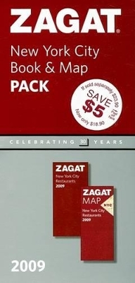 Zagat New York City Book & Map Pack