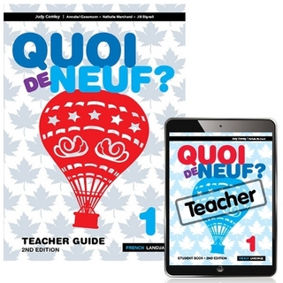 Quoi de Neuf ? 1 Teacher Pack (Teacher Guide book, Teacher eBook and audio download)