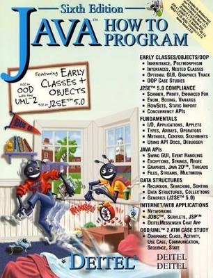 Java How to Program and CD Version One - Paul J. Deitel