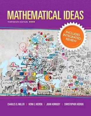 Mathematical Ideas with Integrated Review and Worksheets Plus New Mylab Math with Pearson Etext -- Access Card Package