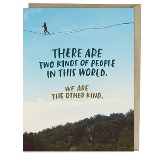 6-Pack Em & Friends Two Kinds of People Card
