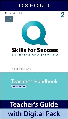Q: Skills for Success: Level 2: Listening and Speaking Teacher's Handbook with Teacher's Access Card - Kristin Sherman