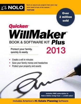 Quicken WillMaker Book & Software Kit Plus