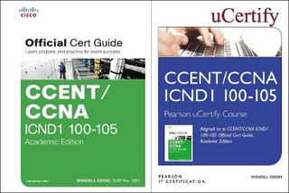 Ccent Icnd1 100-105 Pearson Ucertify Course and Textbook Academic Edition Bundle