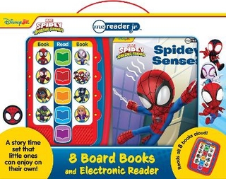 Marvel Spidey and His Amazing Friends: Me Reader Jr 8 Board Books and Electronic Reader Sound Book Set