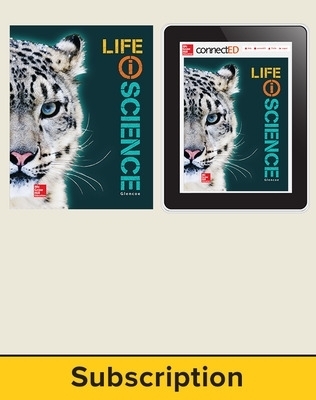 Glencoe Life iScience, Grade 7, Digital & Print Student Bundle, 1-year subscription -  MCGRAW HILL