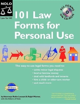 101 Law Forms for Personal Use - Ralph Warner, Robin Leonard